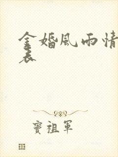 金婚风雨情演员表