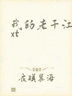 我的老千江湖txt