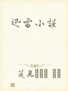迅雷小说封面