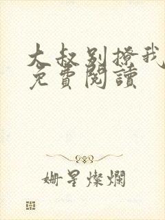 大叔别撩我小说免费阅读