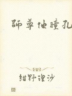 师尊他瞳孔地震封面