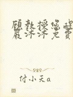 顾教授您醒了吗严沐沐免费阅读全文小说