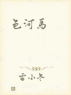 色河马封面