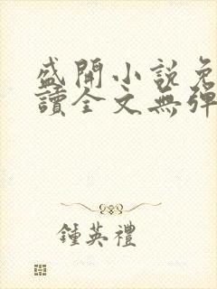 盛开小说免费阅读全文无弹窗