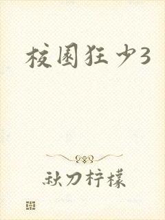 校园狂少3