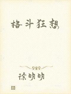 格斗狂想封面