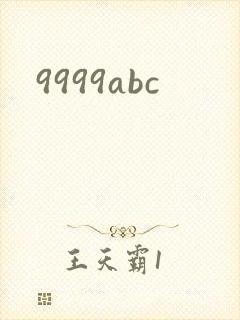9999abc封面