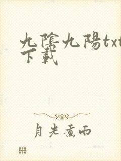 九阴九阳txt下载