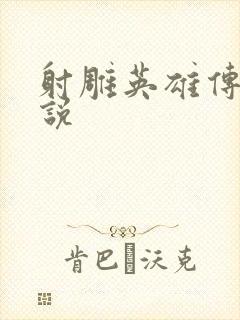 射雕英雄传 小说