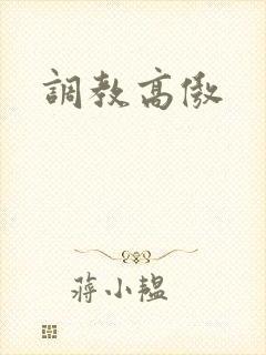 调教高傲封面