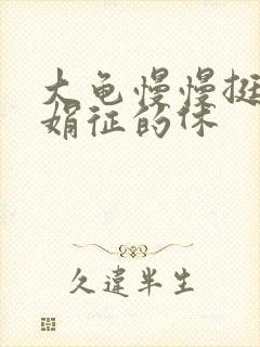 大龟慢慢挺进张娟征的休封面