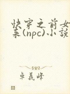 快穿之前女友归来(npc)小说免费阅读
