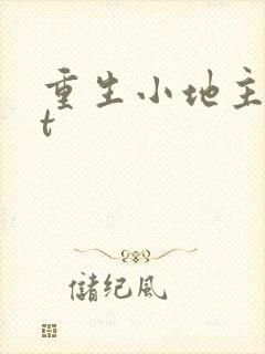 重生小地主txt封面
