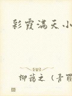 彩霞满天小说