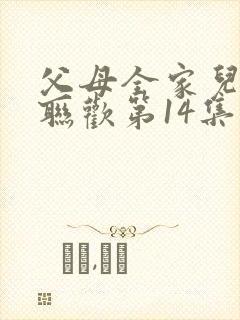 父母全家儿女大联欢第14集封面