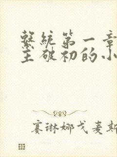 系统第一章给宿主破初的小说