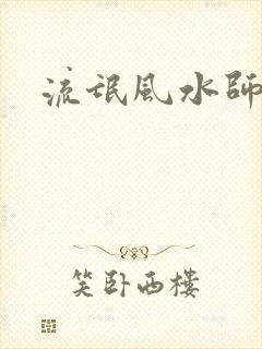 流氓风水师封面