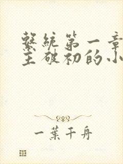 系统第一章给宿主破初的小说