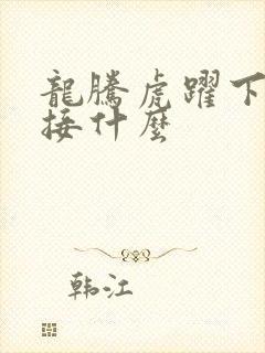 龙腾虎跃下一句接什么