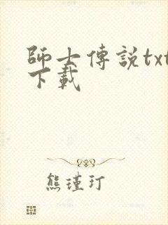 师士传说txt下载封面