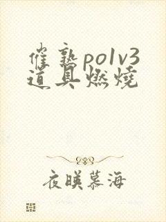 催熟po1v3道具燃烧