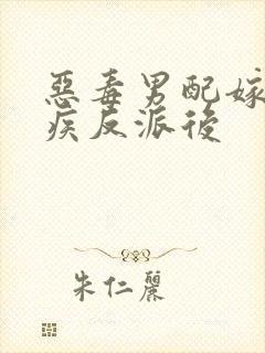 恶毒男配嫁给残疾反派后