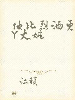 他比烈酒更撩BY大婉