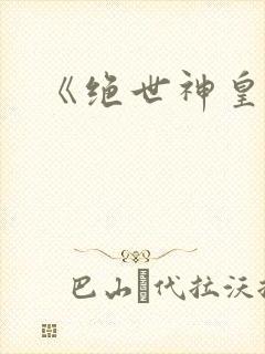 《绝世神皇》封面