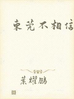 东莞不相信眼泪