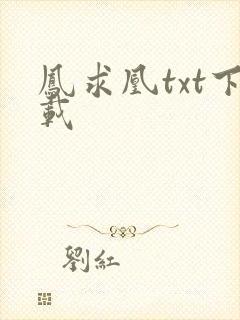 凤求凰txt下载