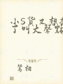 小S货又想挨C了叫大声点小