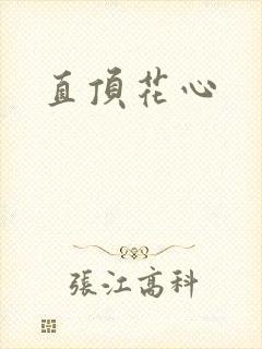 直顶花心封面