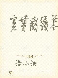 官婿凶猛笔趣阁免费阅读全文