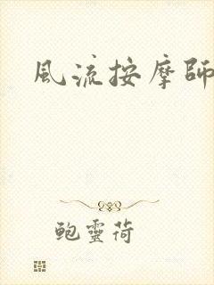 风流按摩师封面
