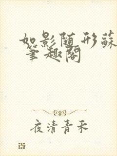 如影随形苏玛丽 笔趣阁封面