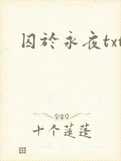 囚于永夜txt封面