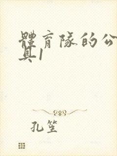体育队的公用玩具1