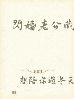 闪婚老公藏不住