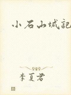小石山城记