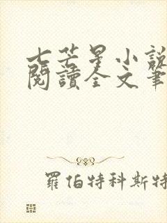 七芒星小说免费阅读全文笔趣阁