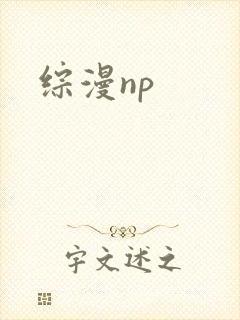 综漫np封面