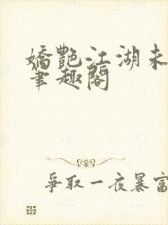 娇艳江湖未删节笔趣阁封面