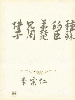 借兄弟的种生孩子周楚臣苏糖封面