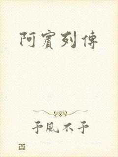 阿宾列传封面