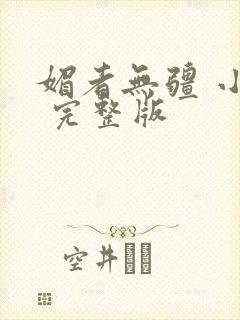 媚者无疆 小说 完整版