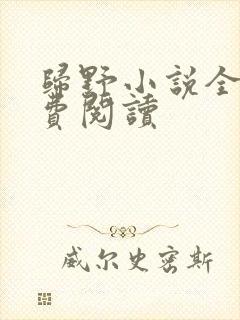 归野小说全文免费阅读