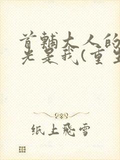 首辅大人的白月光是我(重生)封面