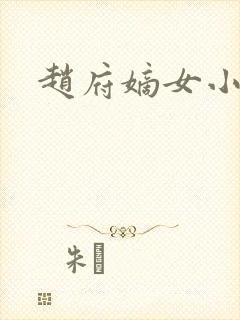 赵府嫡女小说