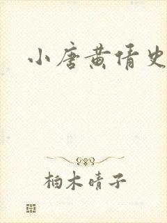 小唐黄倩史