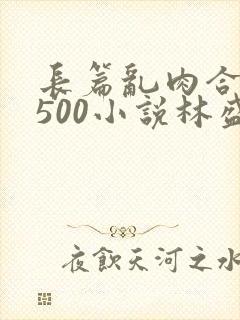 长篇乱肉合集乱500小说林盛封面